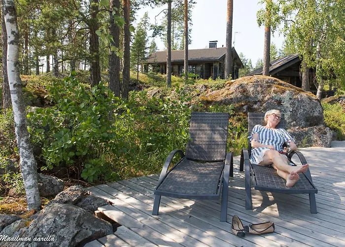 别墅 Norppa-majat 萨翁林纳